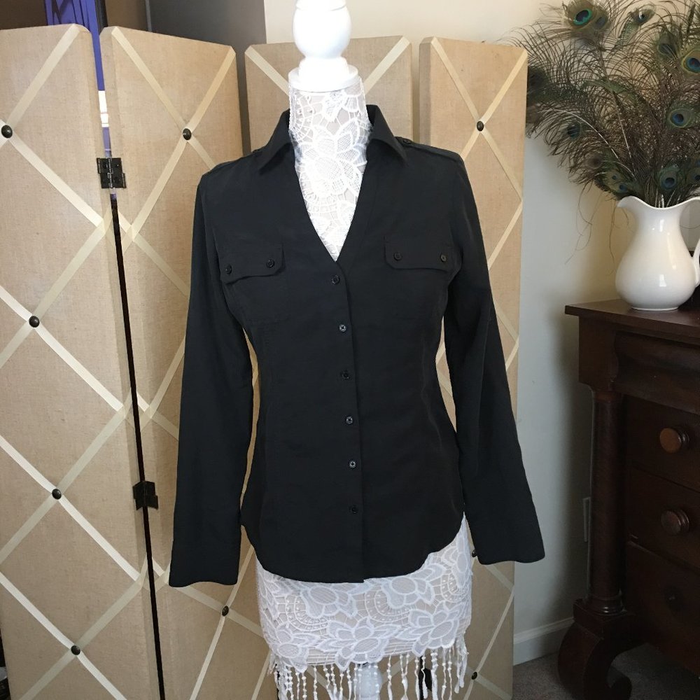 Express Button Down Blouse - image 1